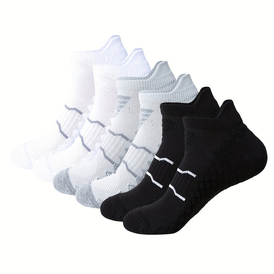 Men's Mid Crew& Ankle Sport Socks Set
