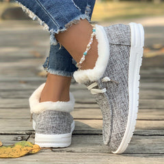 Winter Snow Boots Women's Ankle Boots Warm Plush Shoes