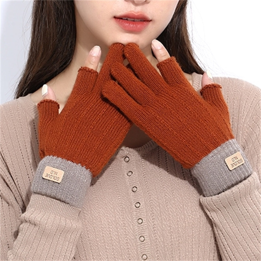 Womens Winter Touchscreen Gloves Cable Knit Warm Lined Touch Screen Texting