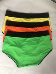 3 Pack Women's Plus High Waisted Full Briefs Set