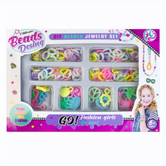 880pcs Charm Bracelet Making Kit Beads Chains DIY Craft Christmas Birthday Gift