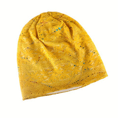 Lace Beanies Chemo Caps Cancer Skull Cap Knitted Hat For Womens And Men