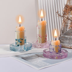 Christmas Candle Silicone Molds for Resin Epoxy