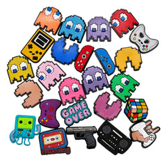25pcs Funny Shoe Decorations Charms For Clogs Jibtz Slides Sandals