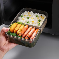 1.5L Portable Lunch Box Bento Box for Outdoor Adventures & Workplace