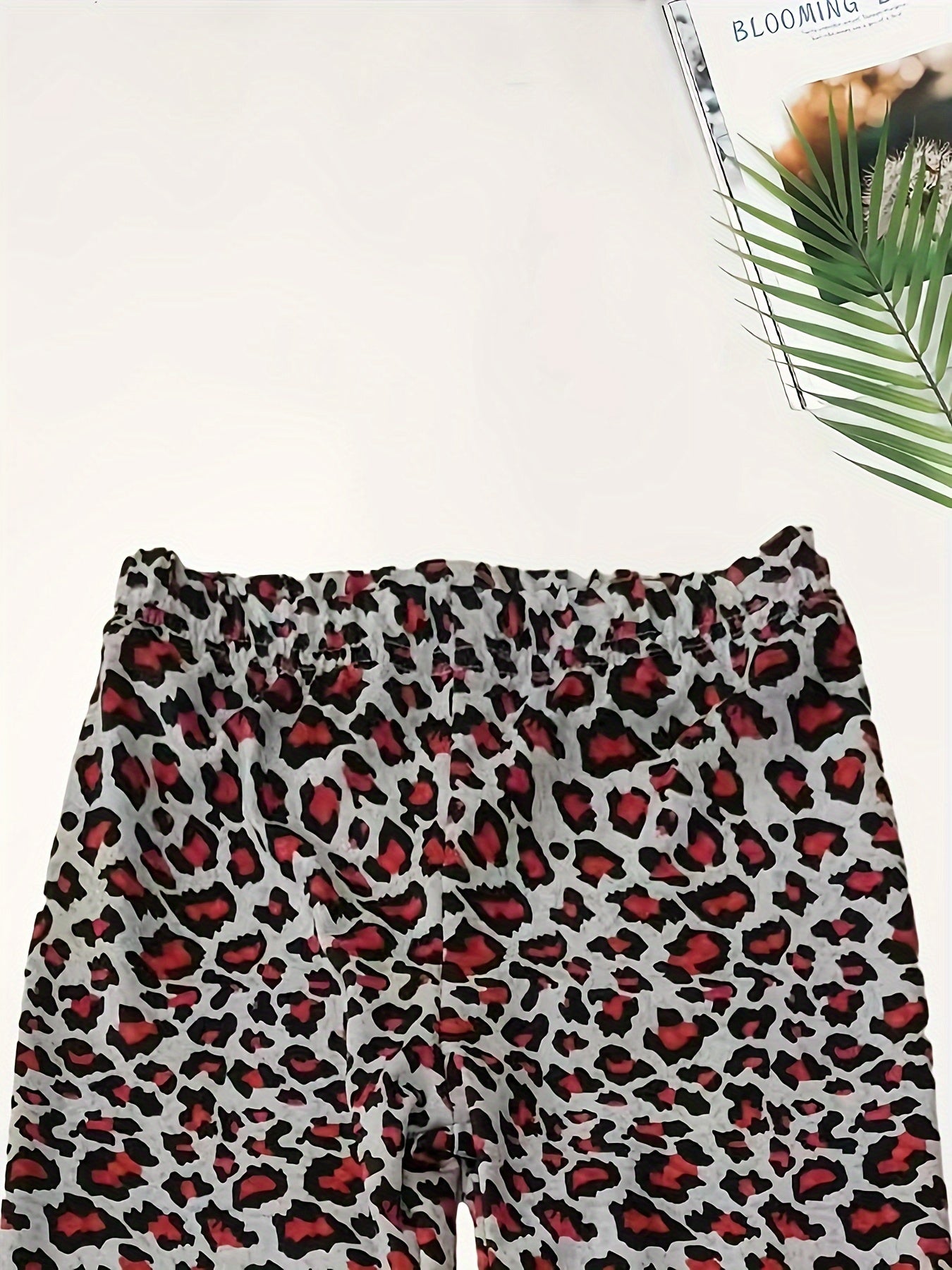 Leopard Print Leggings Girls Casual Leggings All Seasons Gift Sports