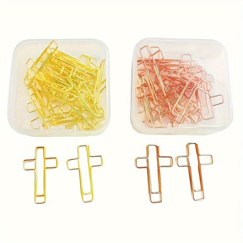 20pcs Paper Clips Office Stationery Curved Needles Metal Wanzi Clip