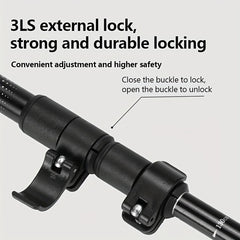 Telescopic Trekking Stick Aluminum Outdoor Hiking Climbing Travel