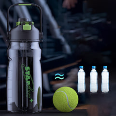 1500ml Leakproof Sports Water Bottle with Straw
