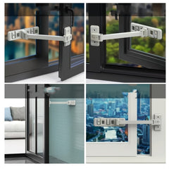 TV Bracket Anti-Dumping Device with Safety Lock Buckle