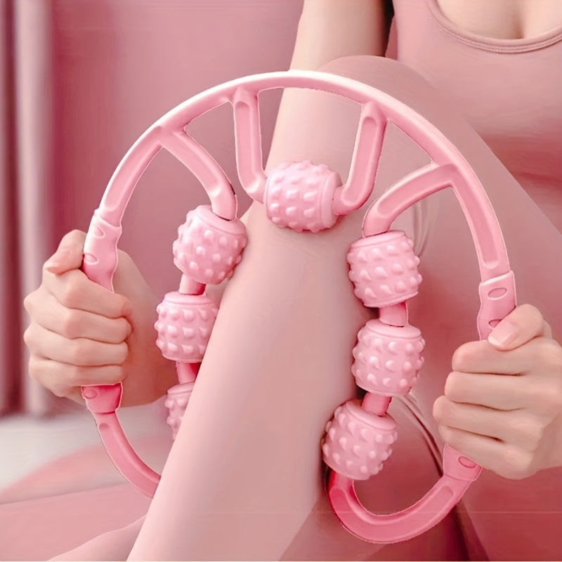 7 Wheel Leg Massage Roller, Improve Flexibility, Yoga Assistance Equipment