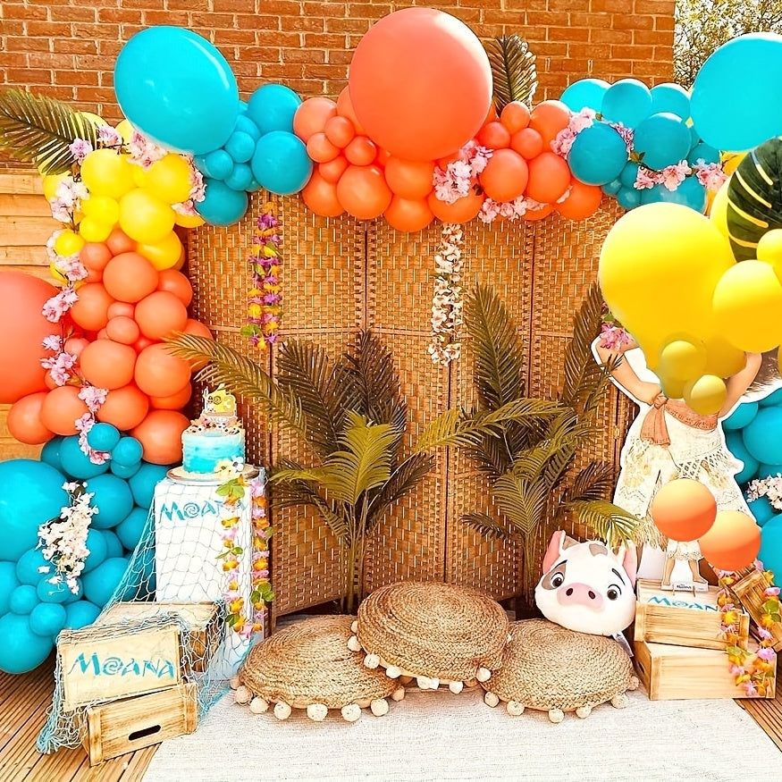 120pcs Theme Party Decoration Balloon Garland Set Birthday Party Supplies