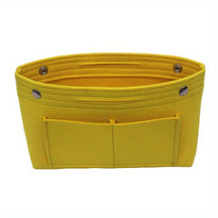 Solid Felt Organizer Insert Portable Minimalist Storage Bag