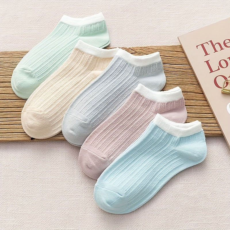 10 Pairs No Show Socks Women's Low Cut Ankle Socks Stockings