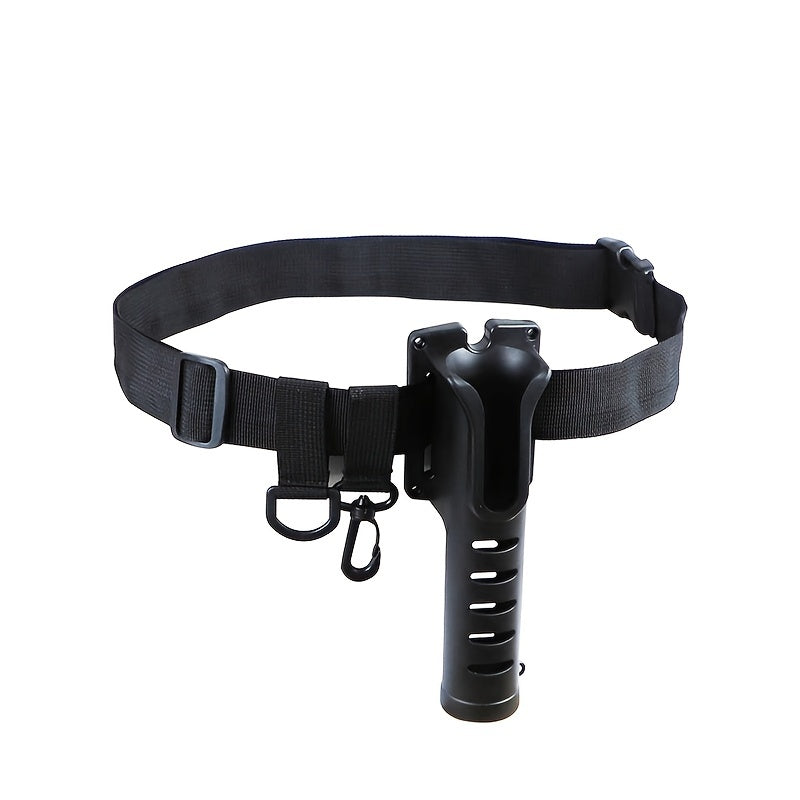 Adjustable Fishing Waist Belt With Rod Holder for Fishmen Outdoors