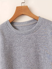 Love Like Jesus Letter Printed Sports Sweatshirt Women's Casual Pullover Tops