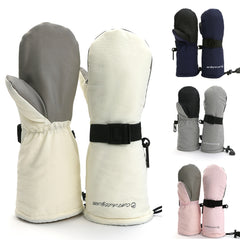 Kids Winter Ski Gloves Snow Gloves Waterproof Mittens For Baby Boys And Girls