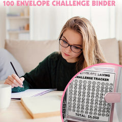 100 Envelope Savings Challenge Budget Binder For Budget Planner