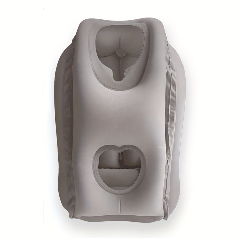 Inflatable Travel Pillow for Neck and Waist Support, Portable and Comfortable