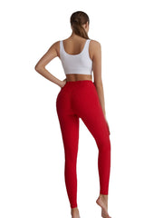 High Waist Yoga Pants Honeycomb Leggings for Women