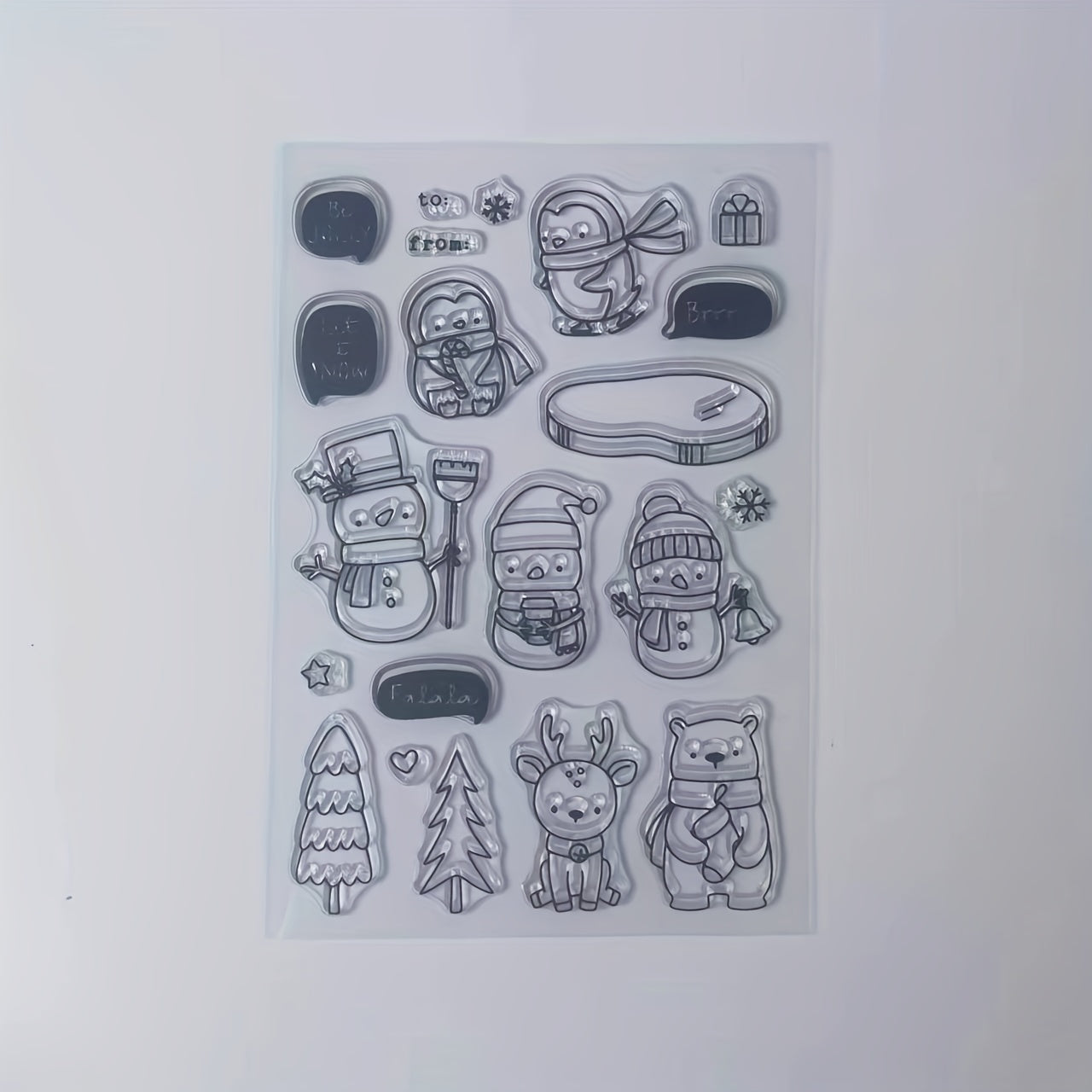 Christmas Series Stamps - Great Party Supplies and Gift Idea