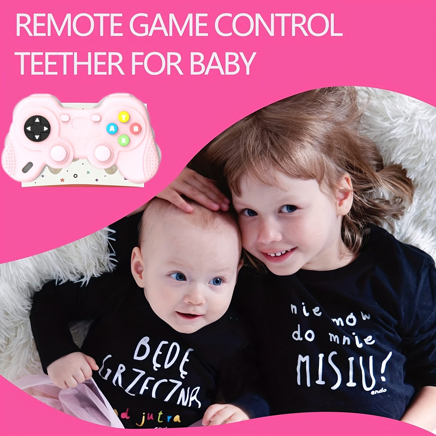 Hot Remote Control Teething Stick for Gamer Babies