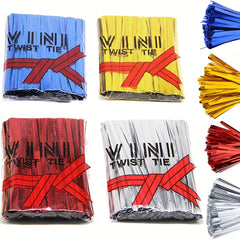 800pcs Metal Strapping Bag Seal Bag Clip Gift Wrapping