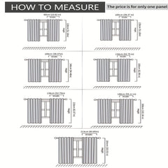 Warm Soft Dustproof Rod Pocket Curtain for Home Decor