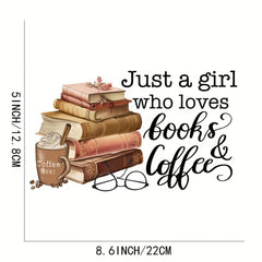 Book Theme DIY Iron On Transfer Sticker for Clothes T shirts Jackets Jeans