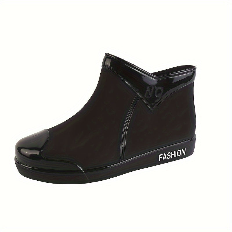 Women's Short Rain Boots Non-Slip Wear-Resistant