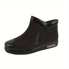 Women's Short Rain Boots Non-Slip Wear-Resistant