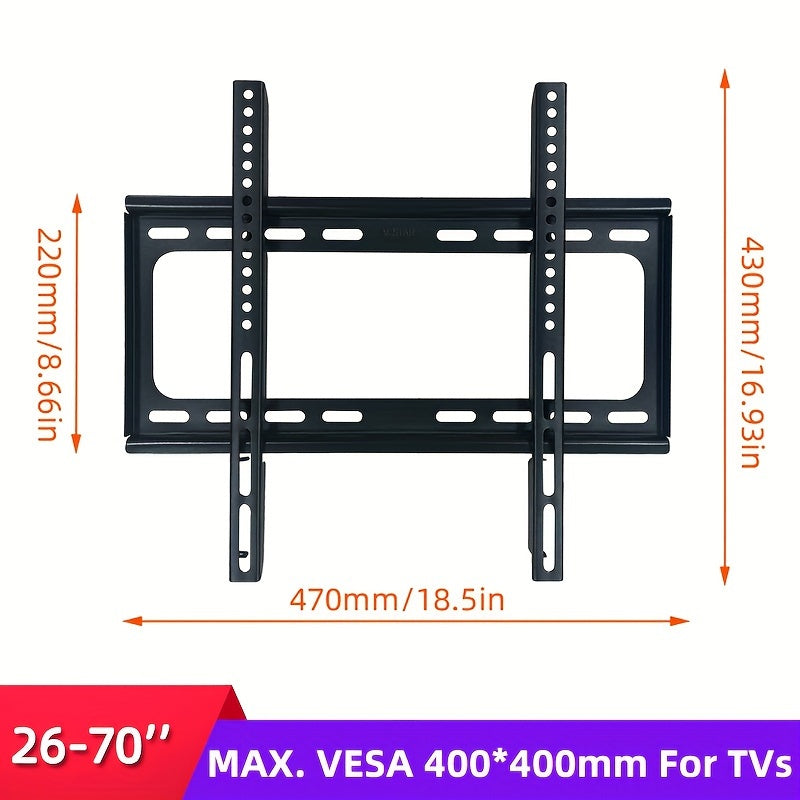TV Wall Mount 14-85 Inch LED LCD Plasma Flat Screen TV Bracket VESA 600x50