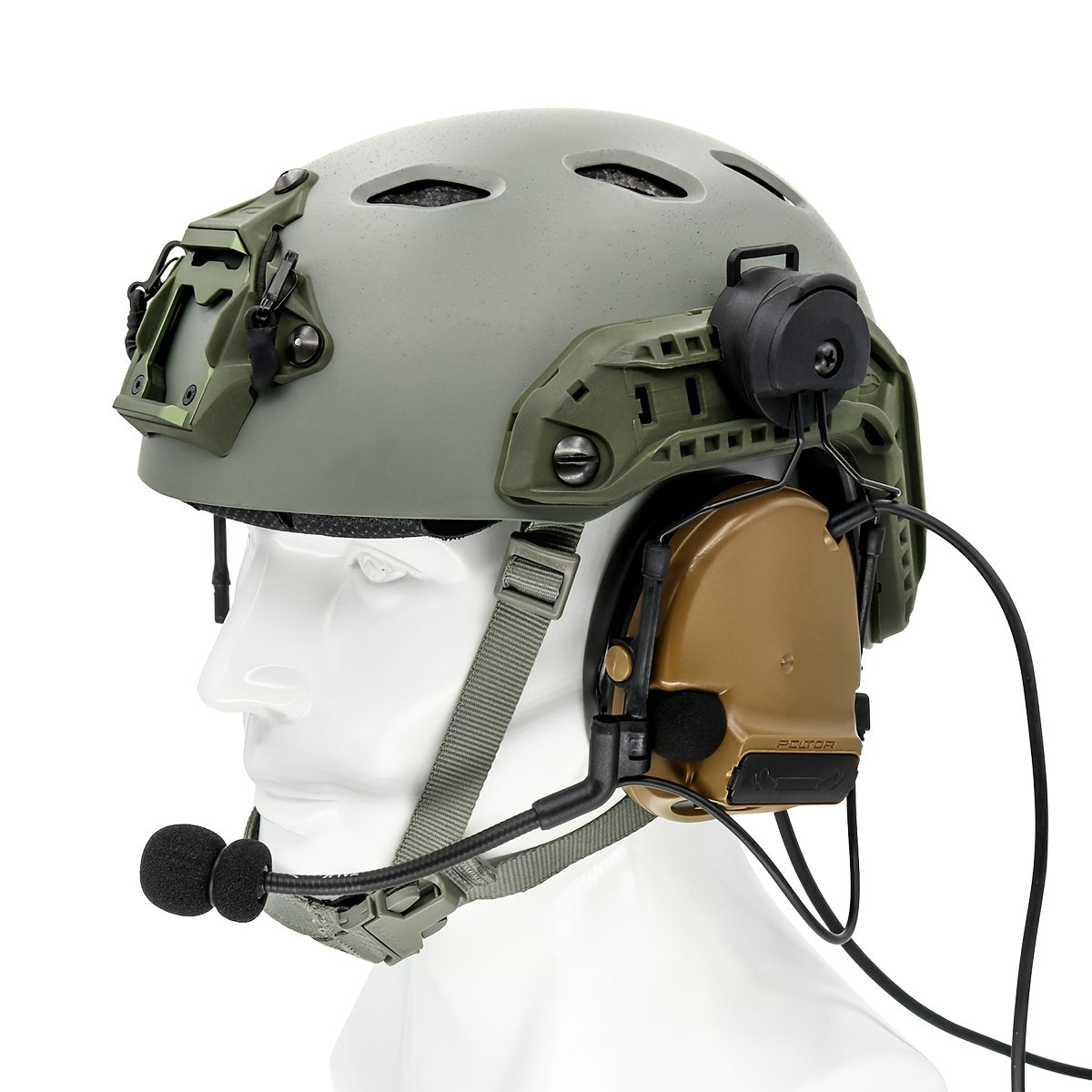Headphone Holder for Comtac II Helmet ARC OPS CORE Rail Adapter