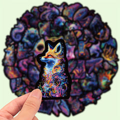 50 Pack Colorful Animal Stickers Vinyl Decals for Laptop Water Bottle Luggage
