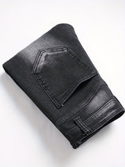 Slim Fit Stretch Denim Jeans for Men