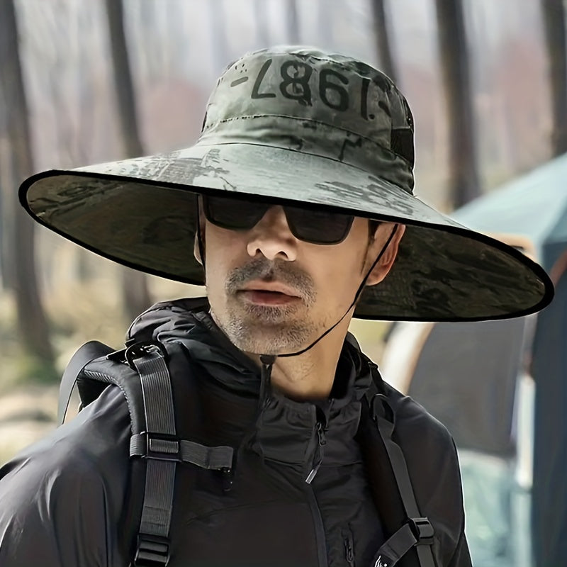 Wide Brim Sun Hats Waterproof for Fishing