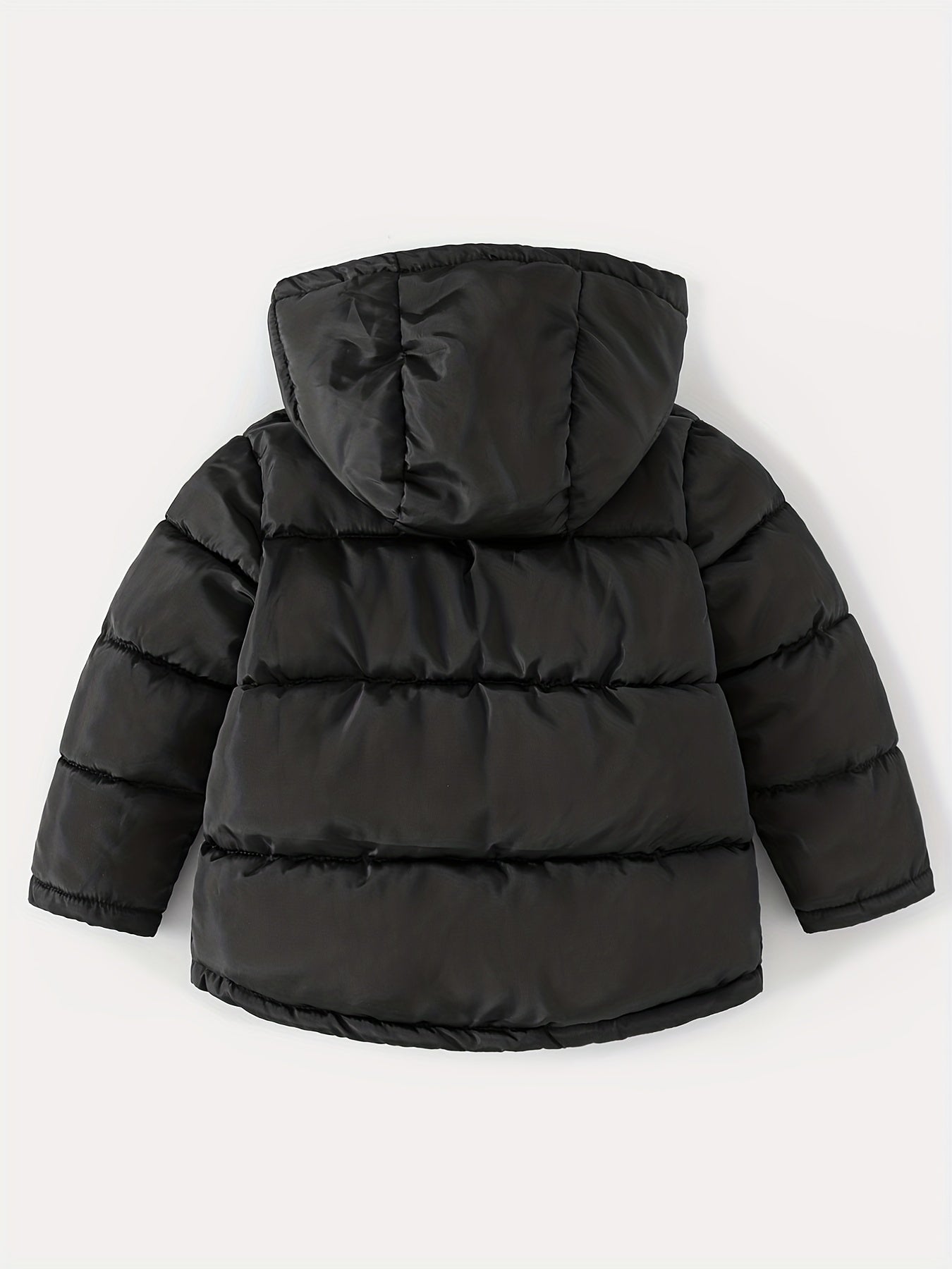 Boys Camo Puffer Coat Hooded Jacket Winter Warm Kids Clothes