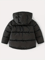 Boys Camo Puffer Coat Hooded Jacket Winter Warm Kids Clothes