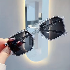 1pc Men's Double Beam UV Protection Outdoor Sunglasses