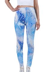 Women's Colorful Digital Print Sexy Leggings Stretch Workout Pants