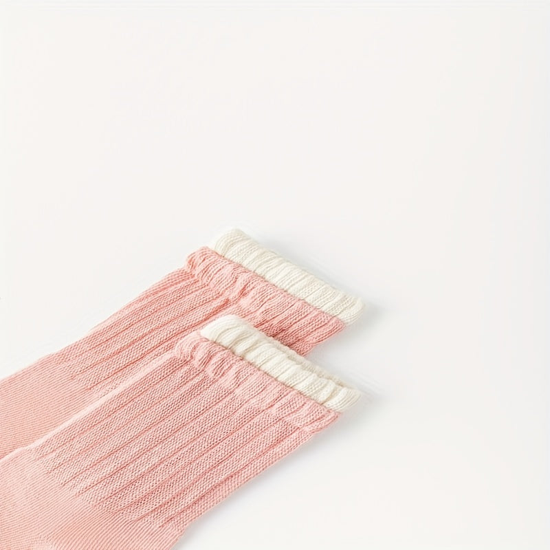 Girls Kids Vintage Socks Warm Comfy Versatile Children s Socks