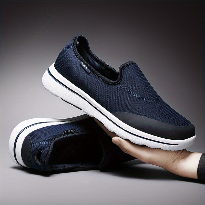 Men's Slip-On Breathable Loafers Casual Walking Shoes