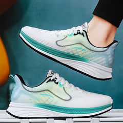 Men's Breathable Running Shoes Soft Sole Durable Sneakers