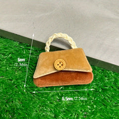Doll Dressing Bag Handbag for Dollhouse Decoration