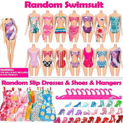 50pcs Doll Clothes and Accessories Kit for 11.5 Inch Dolls
