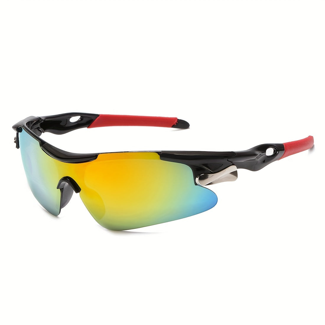 Men's Sports Sunglasses Cycling Glasses Windproof Goggles With Case
