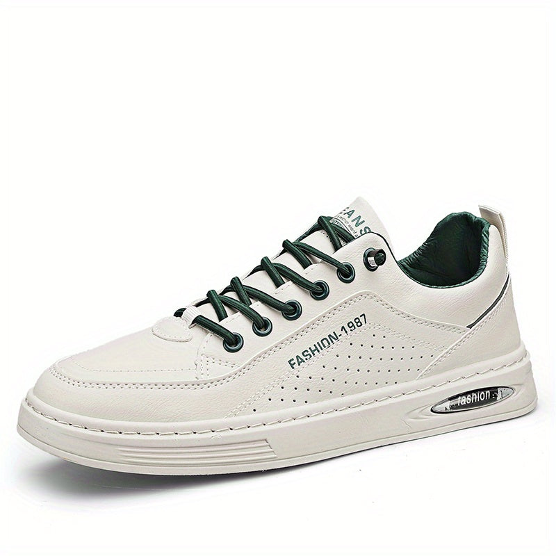 Men's Skate Shoes Grip Lace up Sneakers
