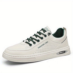 Men's Skate Shoes Grip Lace up Sneakers