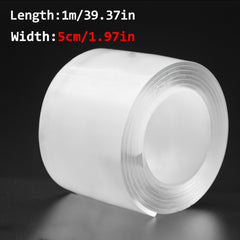Reusable Waterproof Double Sided Adhesive Tape for Kitchen Bathroom Office