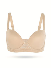 Women's Plus Solid Underwire Strapless Bra